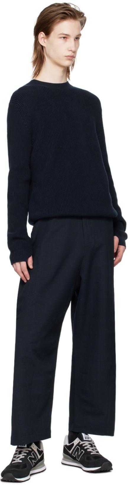 NEW BALANCE Panel-detail Logo Patch Sneakers In Black