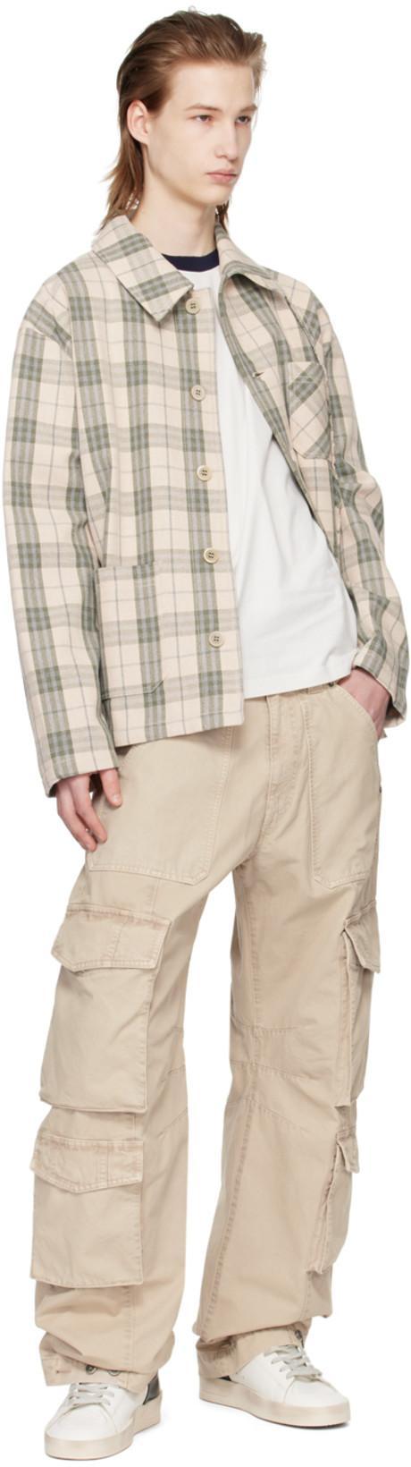 GOLDEN GOOSE Mens Standard In White Leather With Grey Suede Star And Blue Leather Heel In Neutral