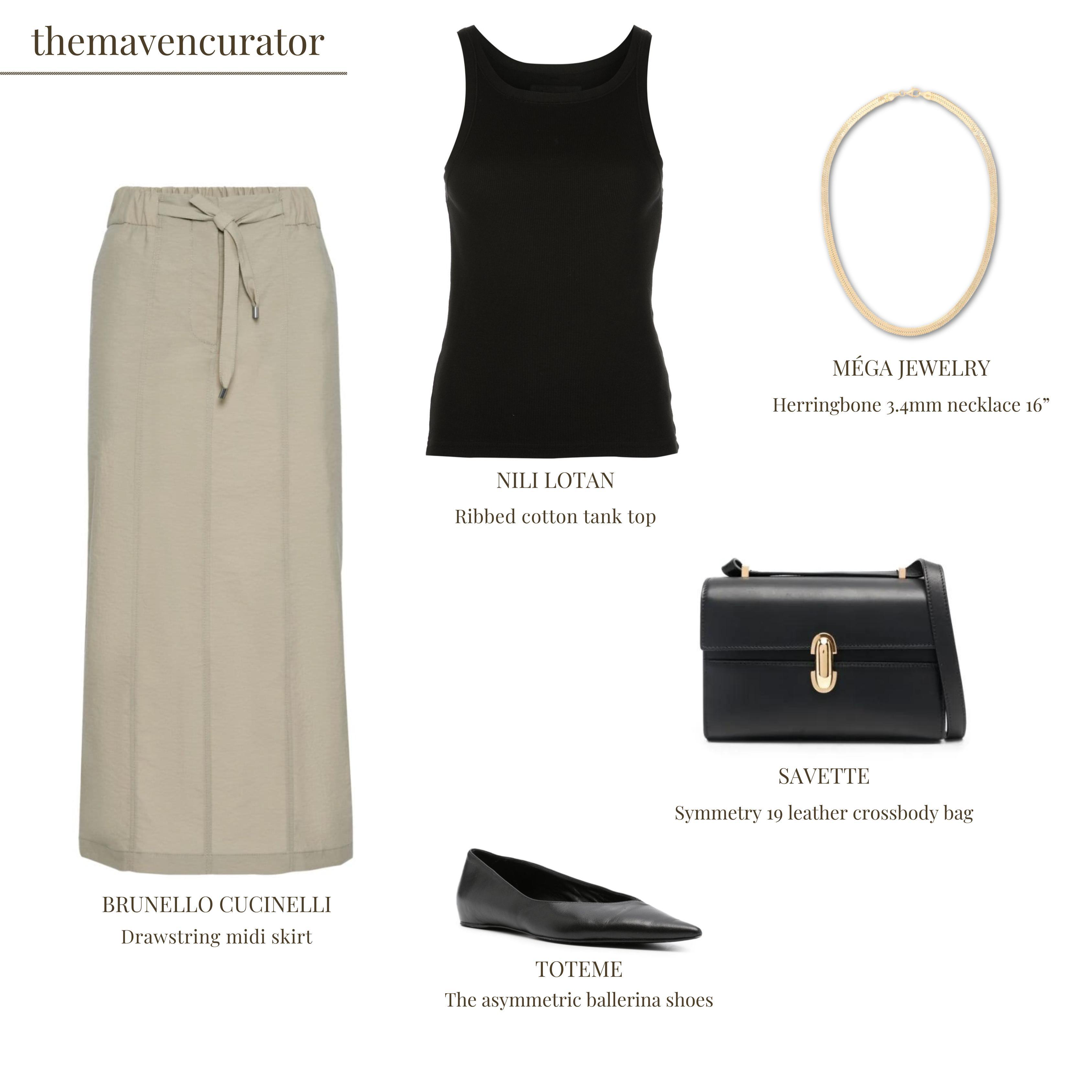 TOTÊME Asymmetric Patent Leather Baller In Black