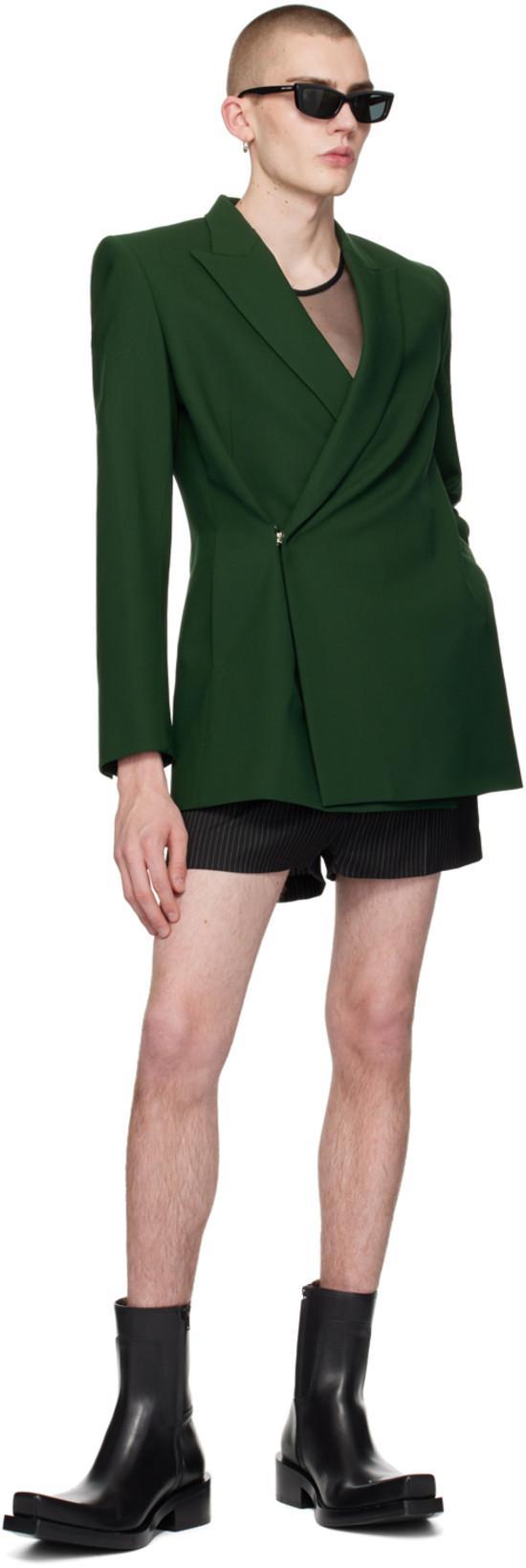 BALENCIAGA Santiago Leather Boots In Black