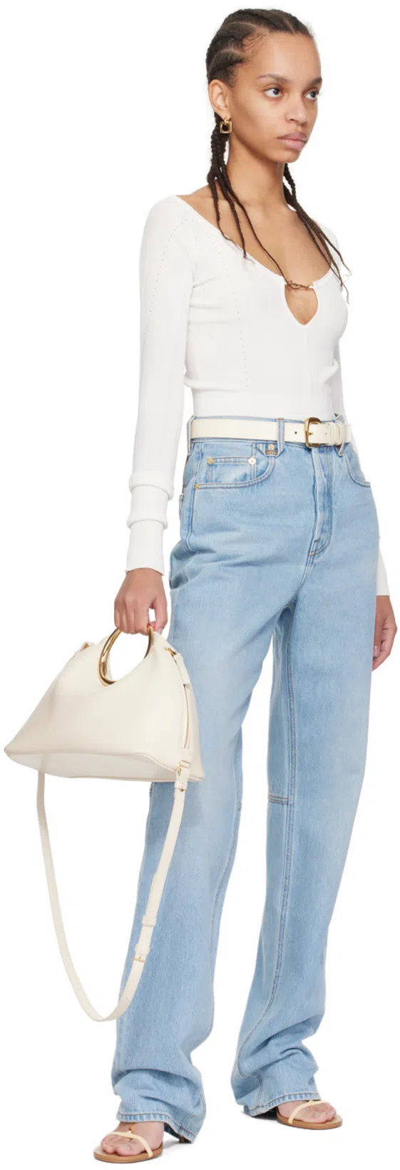 JACQUEMUS Le Haut Pralù In White