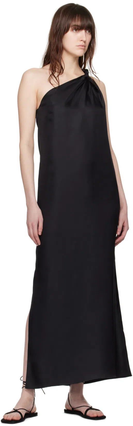 TOTÊME Toteme Suede Sandals For Women In Black