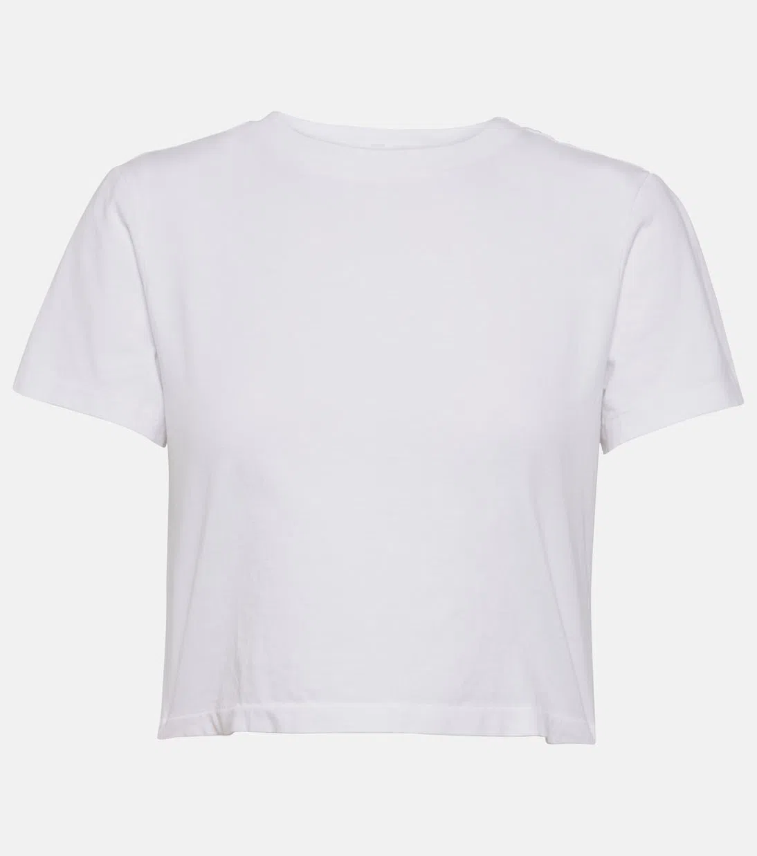 ATTICO Cotton Jersey Mini Dress In Gray