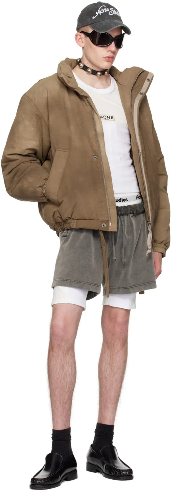 ACNE STUDIOS Ebot Tech Tank Top In White