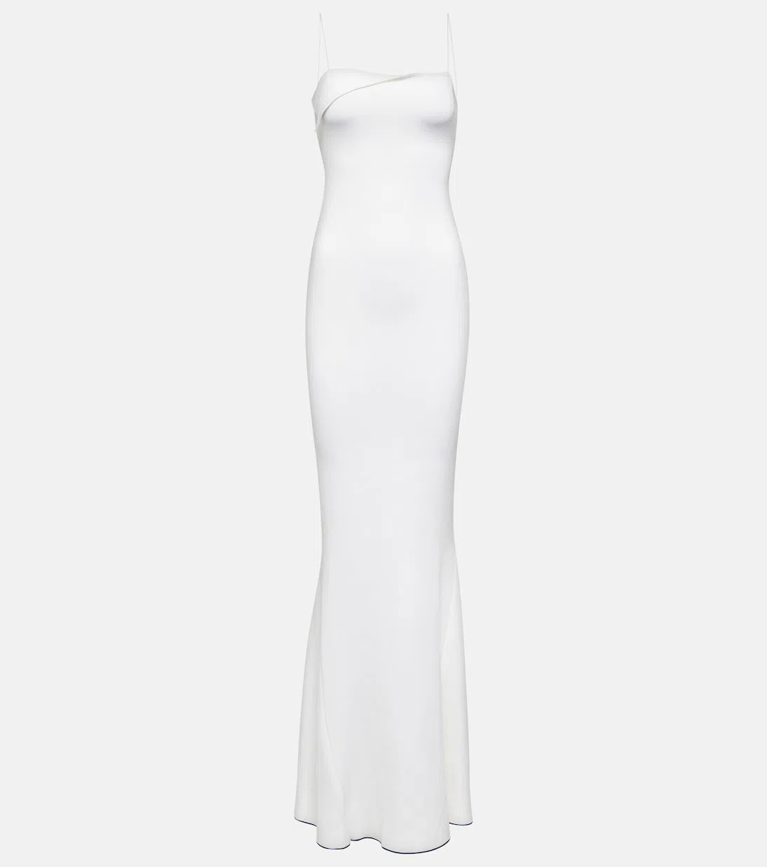 JACQUEMUS La Robe Aro Gown In White