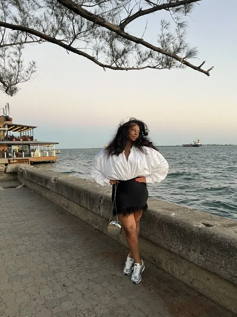 NIKE P-6000 Sneakers In Silver