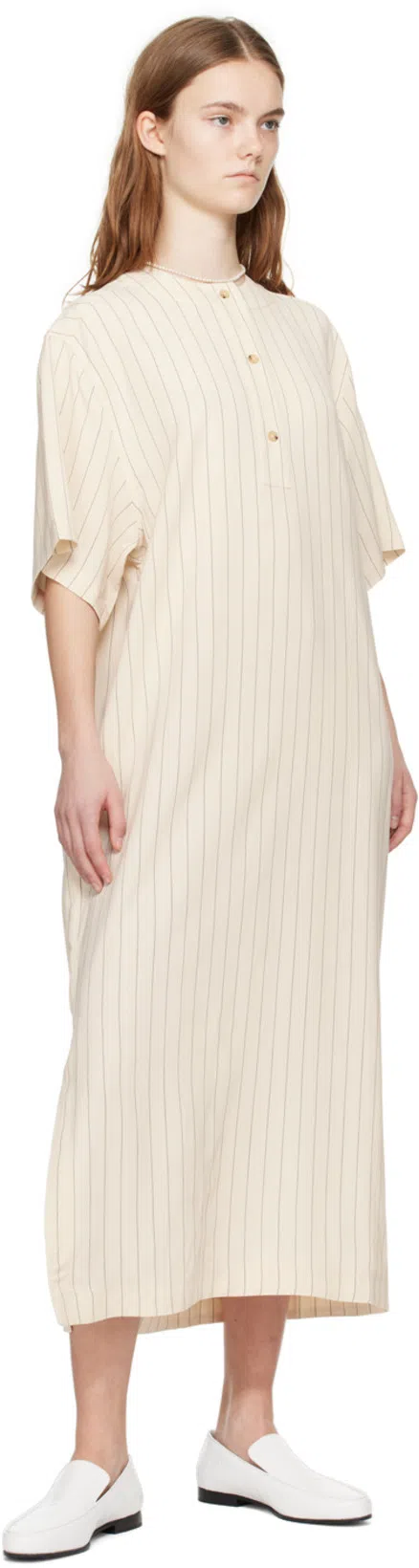 TOTÊME Toteme Women Croco Oval Loafers In White