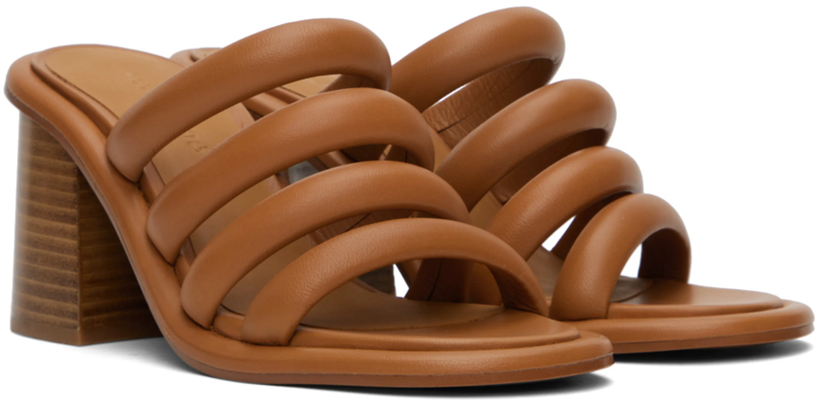 CHLOÉ Shearling-collar Denim Jacket In Blue