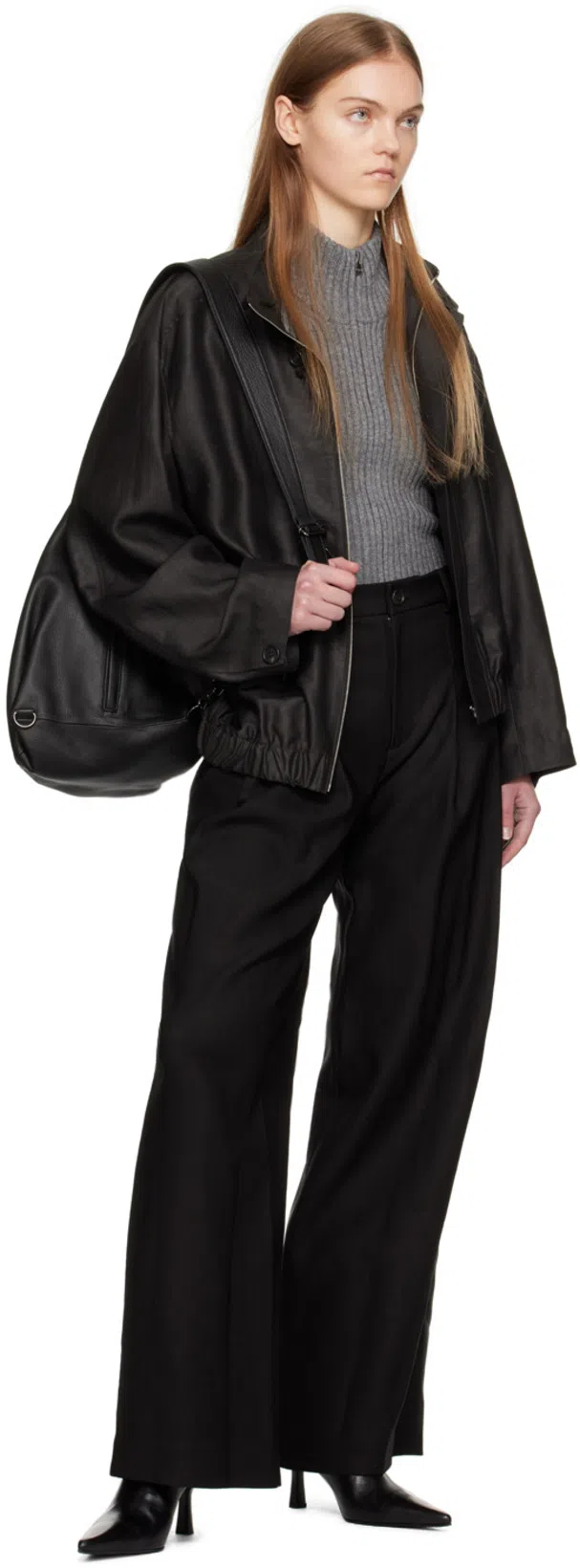 FAX COPY EXPRESS Ssense Exclusive Gray Sweater In Grey