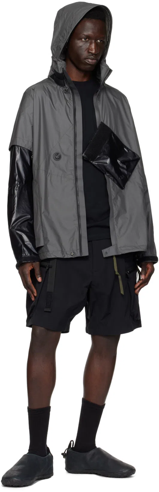 ACRONYM Windstopper Active Shell Interops Jacket Gray In Grey