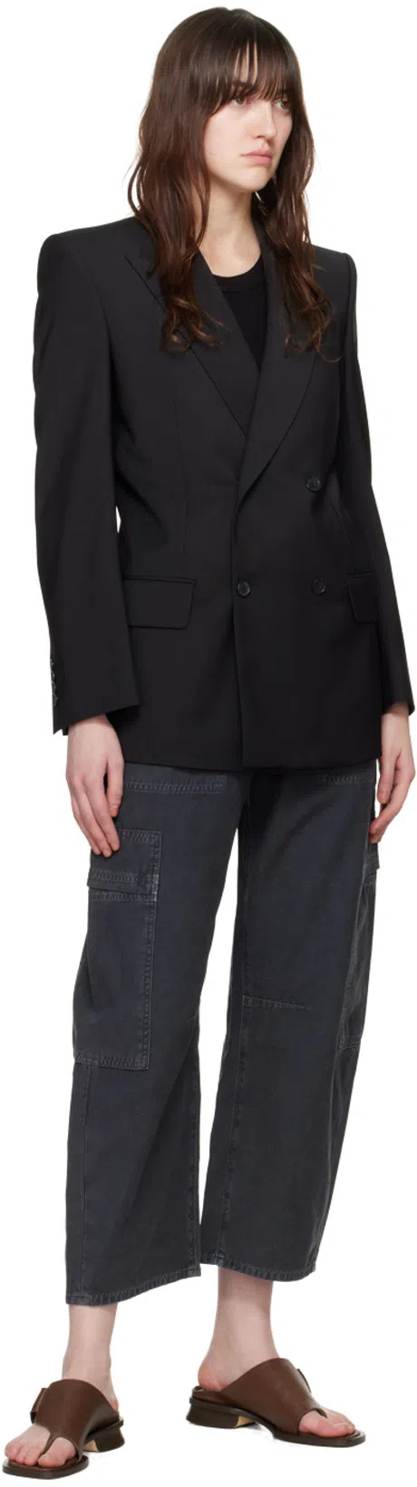 CITIZEN OF HUMANITY Citizens Of Humanity Isabel Rib Tank In Black