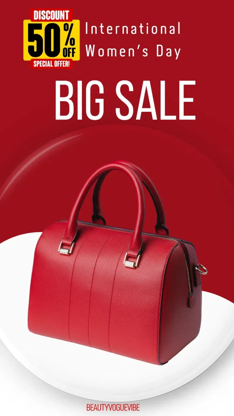 VALENTINO GARAVANI Duffle Rockstud Red Calf Leather Handbag In Rouge Pur