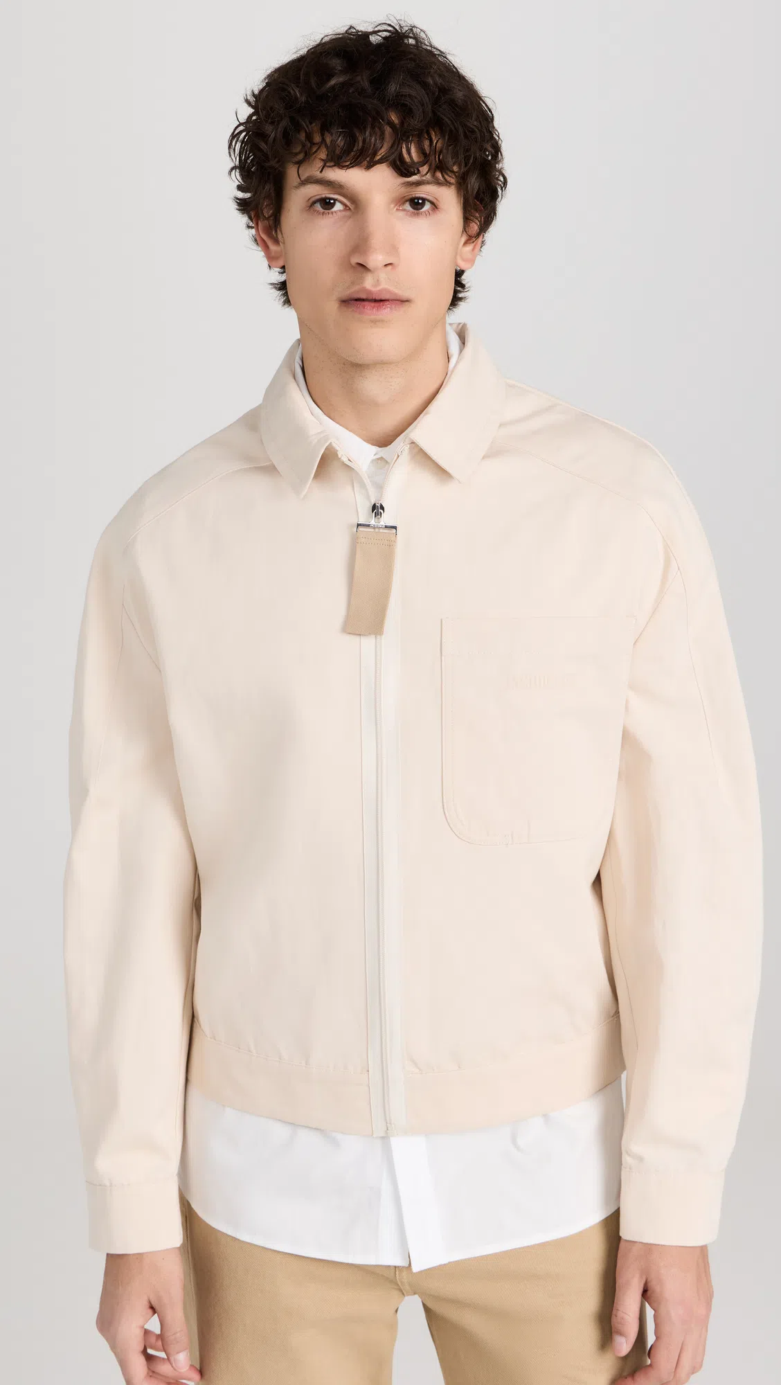 JACQUEMUS Cotton Sweatshirt In Neutral
