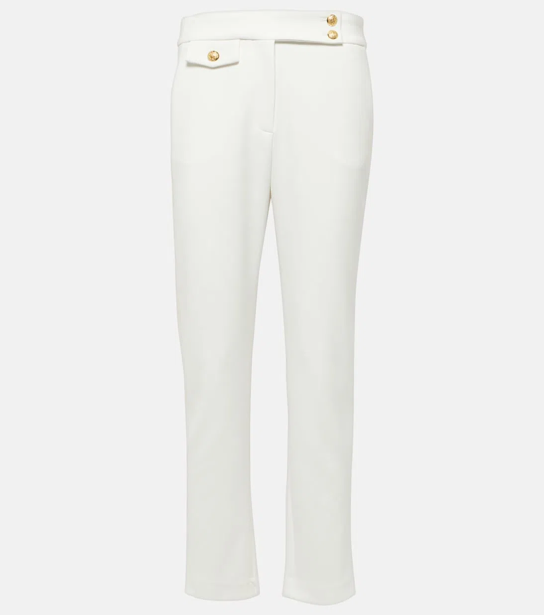 VERONICA BEARD Miller Dickey Double-breasted Grain De Poudre Blazer In Off White Gold