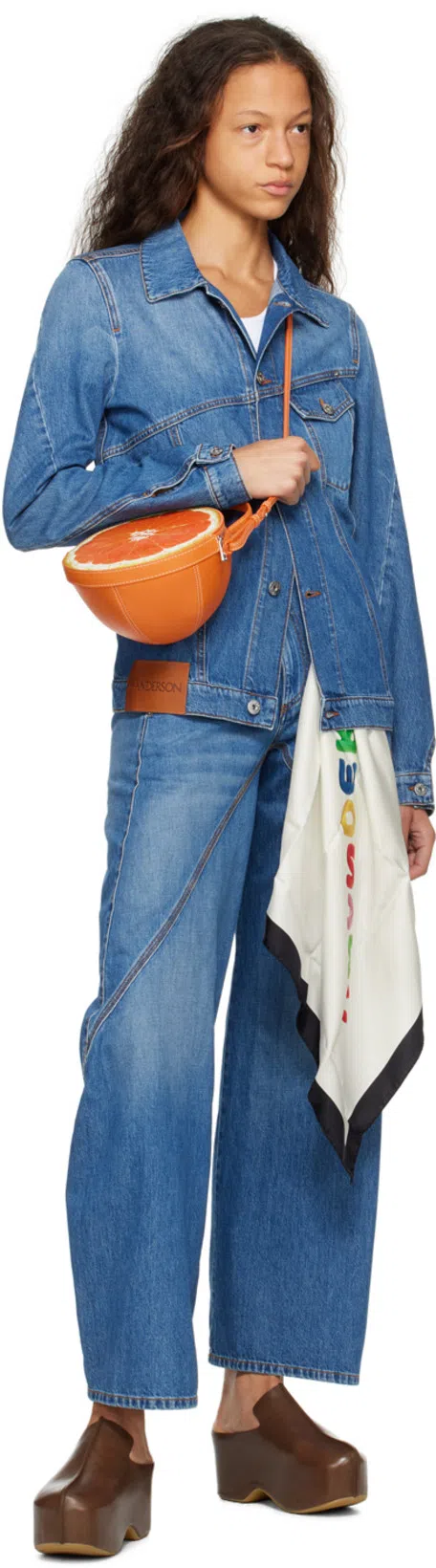 JW ANDERSON J. W. Anderson Twisted Workwear' Jeans In Black