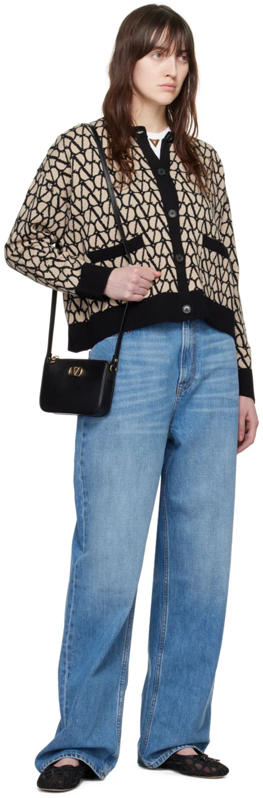 VALENTINO Con Stampa In White