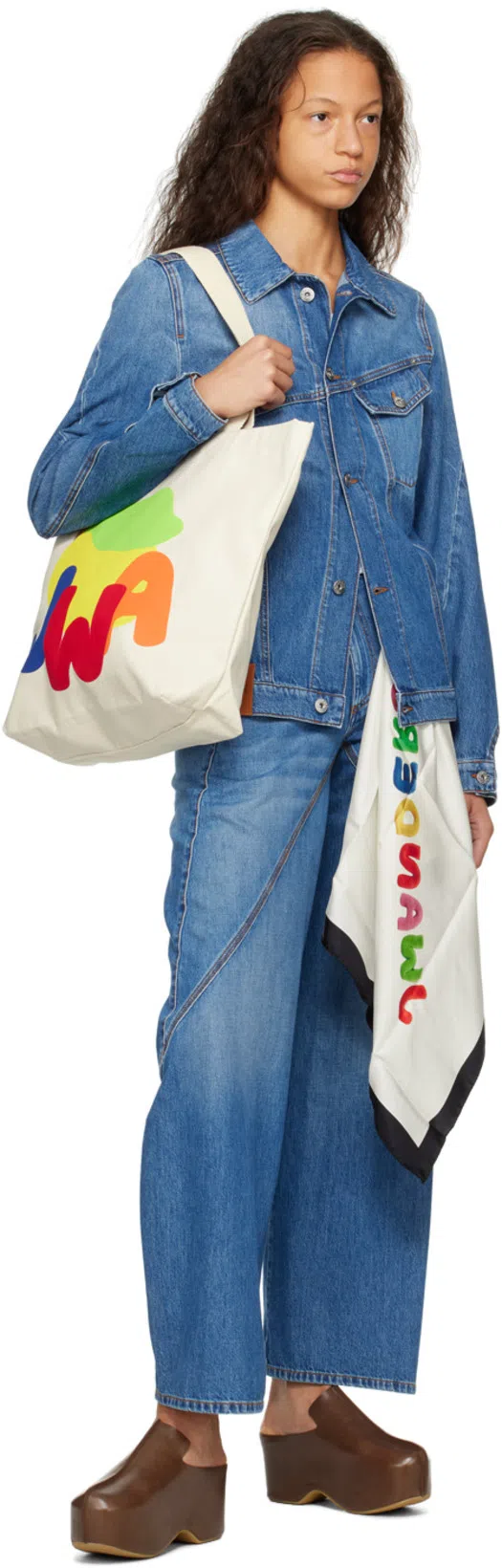 JW ANDERSON J. W. Anderson Twisted Workwear' Jeans In Black