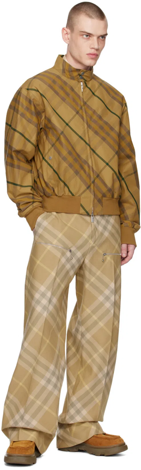 BURBERRY Cotton Check Shirt Clothing In Neutral