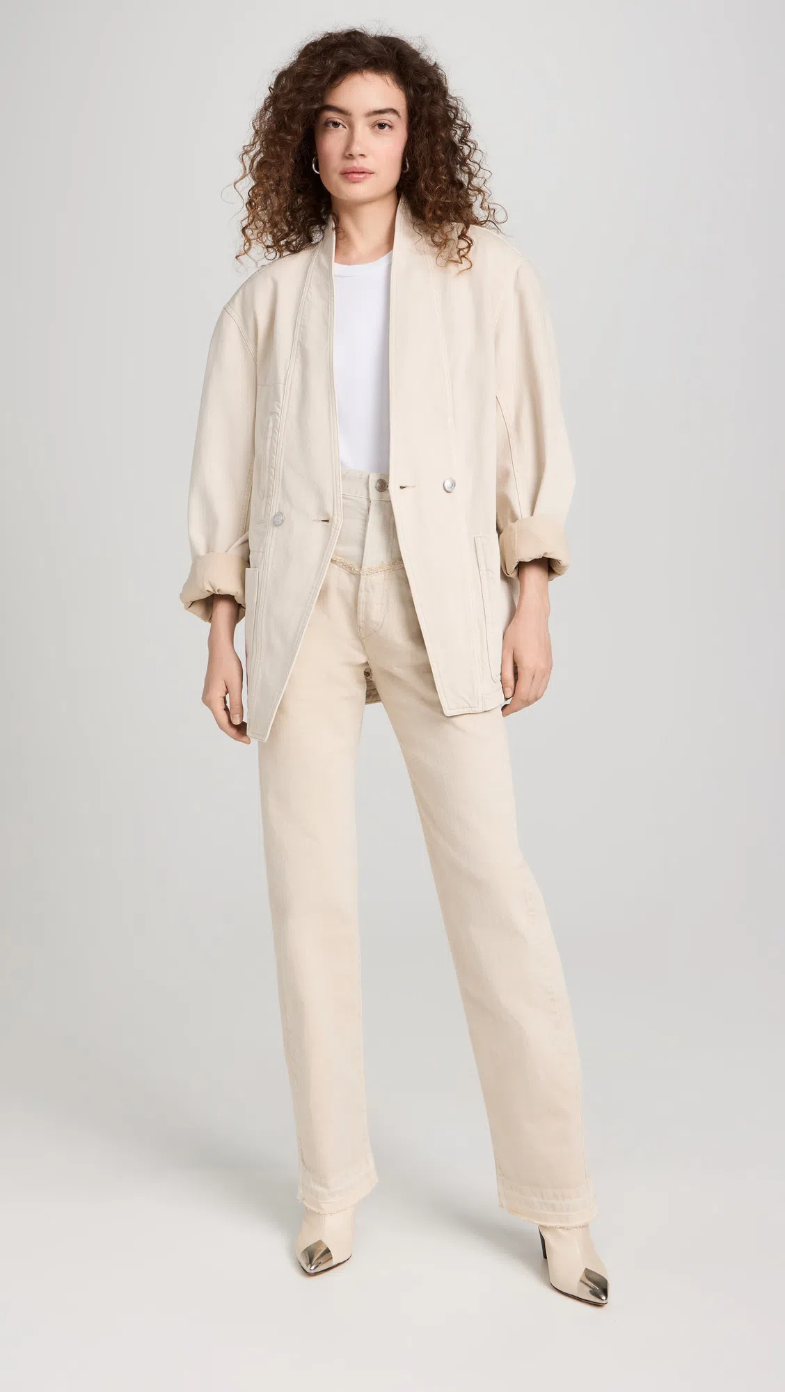 ISABEL MARANT Black Noemie Straight-leg Jeans