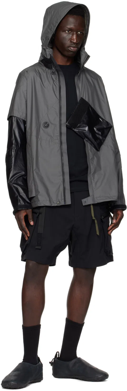 ACRONYM Windstopper Active Shell Interops Jacket Gray In Grey