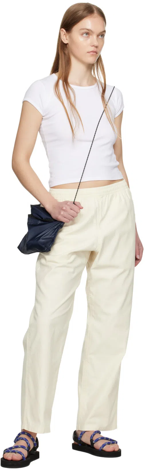 GRAMICCI Beige Swell Trousers In Sand