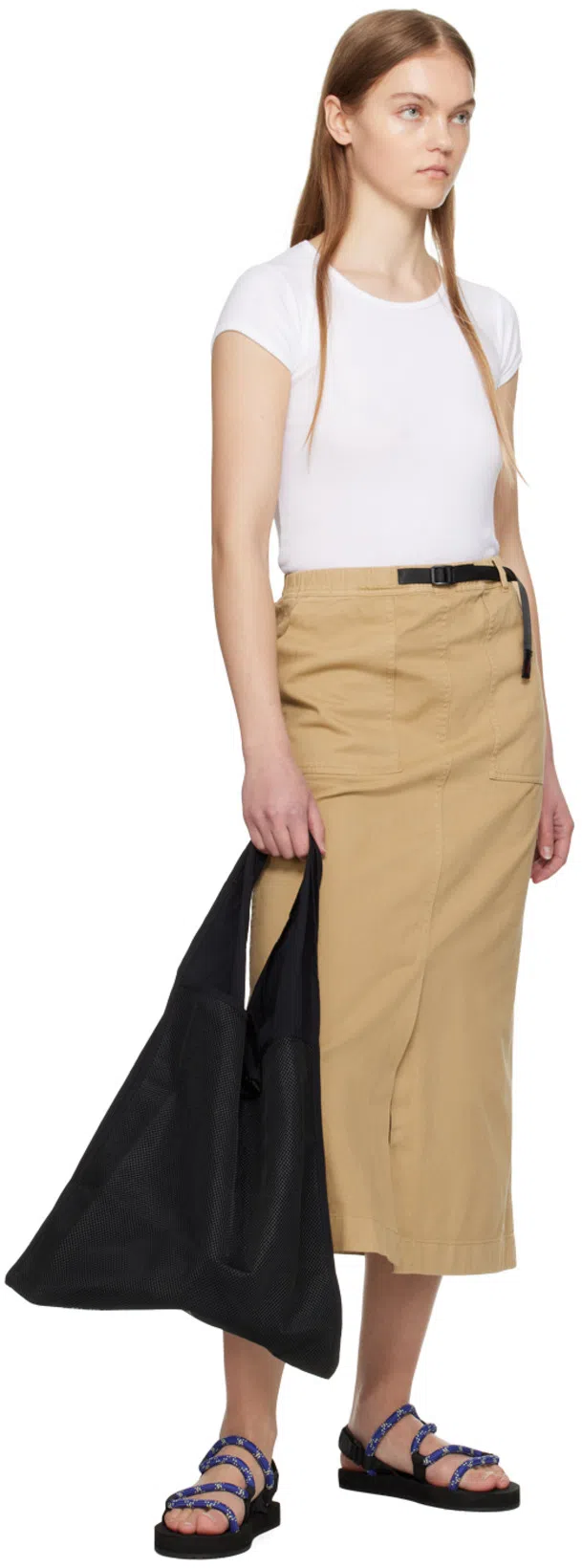 GRAMICCI Beige Baker Skirt In Us Chino