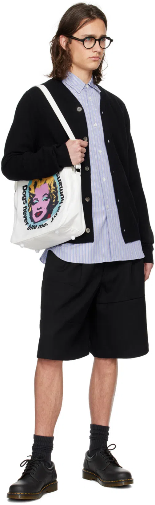 DR. MARTENS 8053 Nappa Leather Casual Shoes In Schwarz