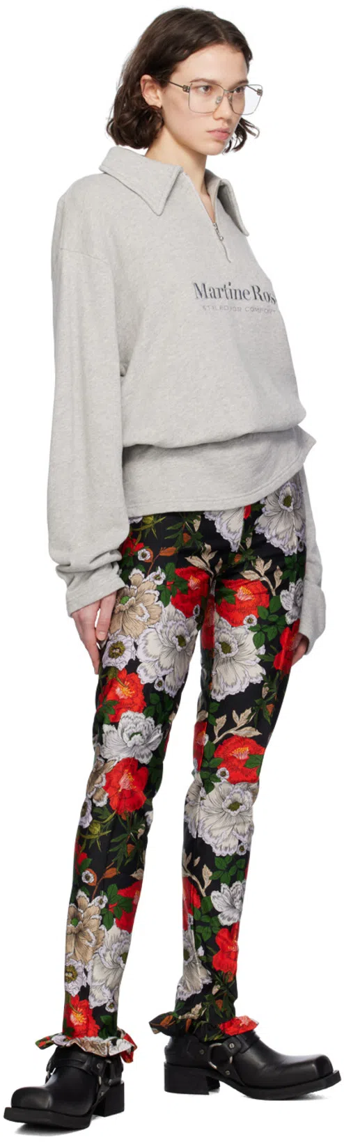 ACNE STUDIOS Black Buckle Loafers In 900 Black