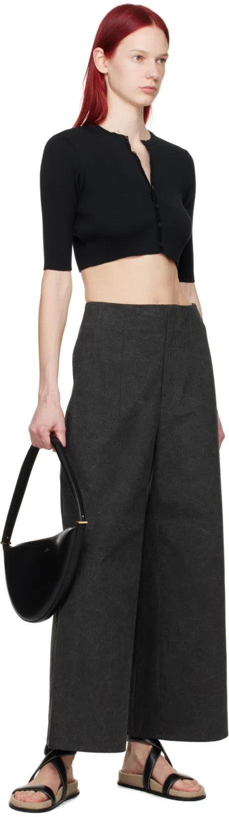 TOTÊME 'the Chunky' Black Sandals With Straps