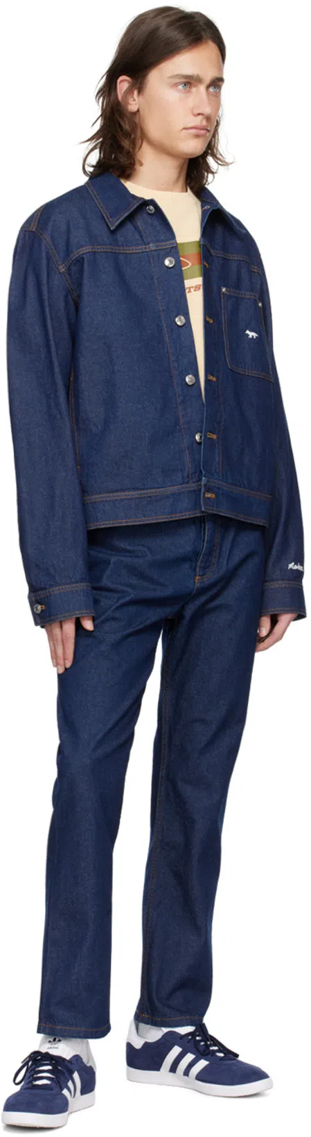 ADIDAS ORIGINALS Campus 00s Suede Sneakers In Navy