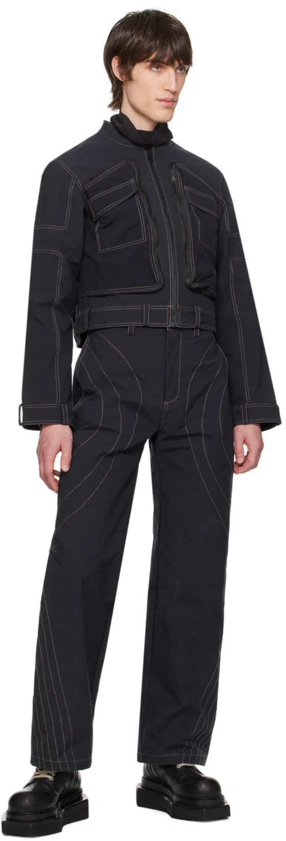 RICK OWENS Army Cyclops Turbo High-top Platform Boots In Black