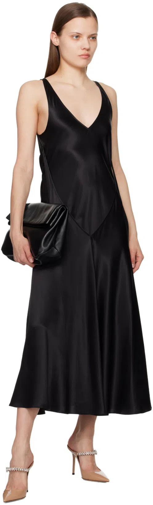 JIMMY CHOO 100mm Bing Patent Leather Mules In Neutral