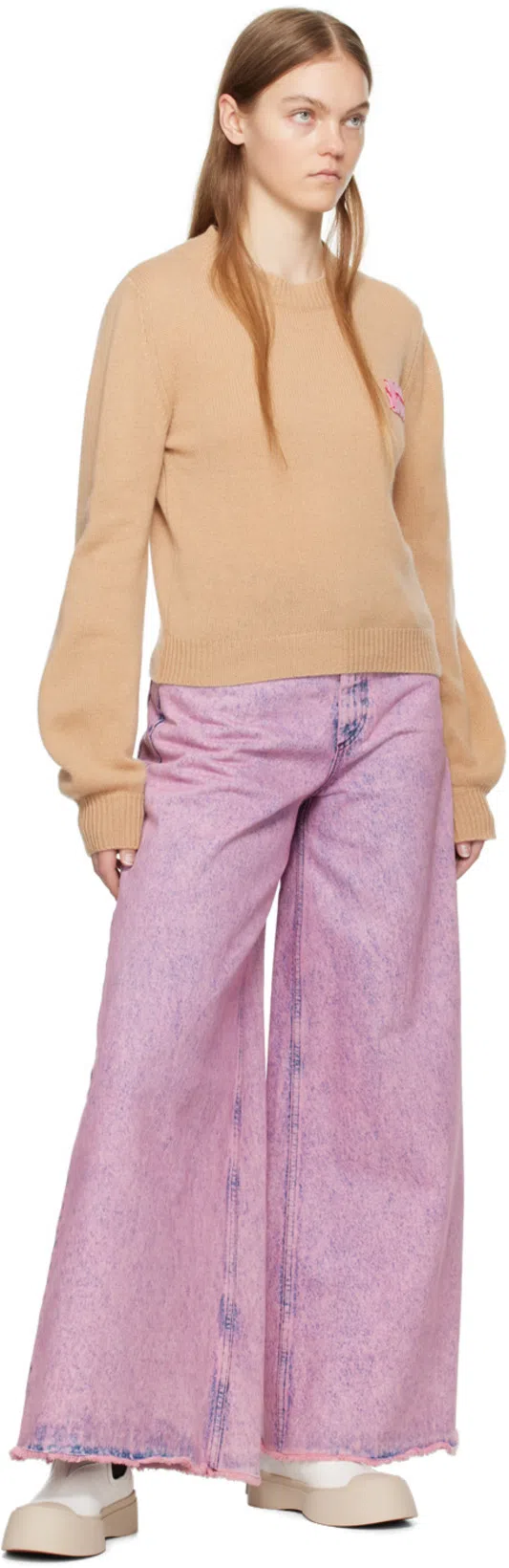 MARNI Women's Pablo Chelsea Boots In White