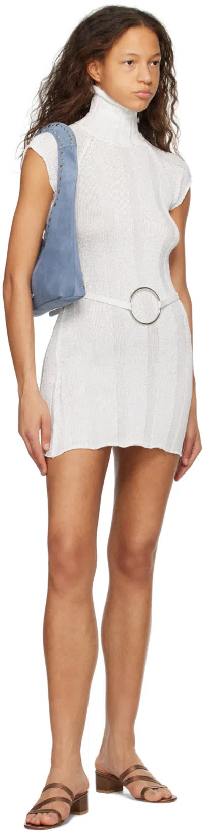 GIMAGUAS White Salsa Minidress