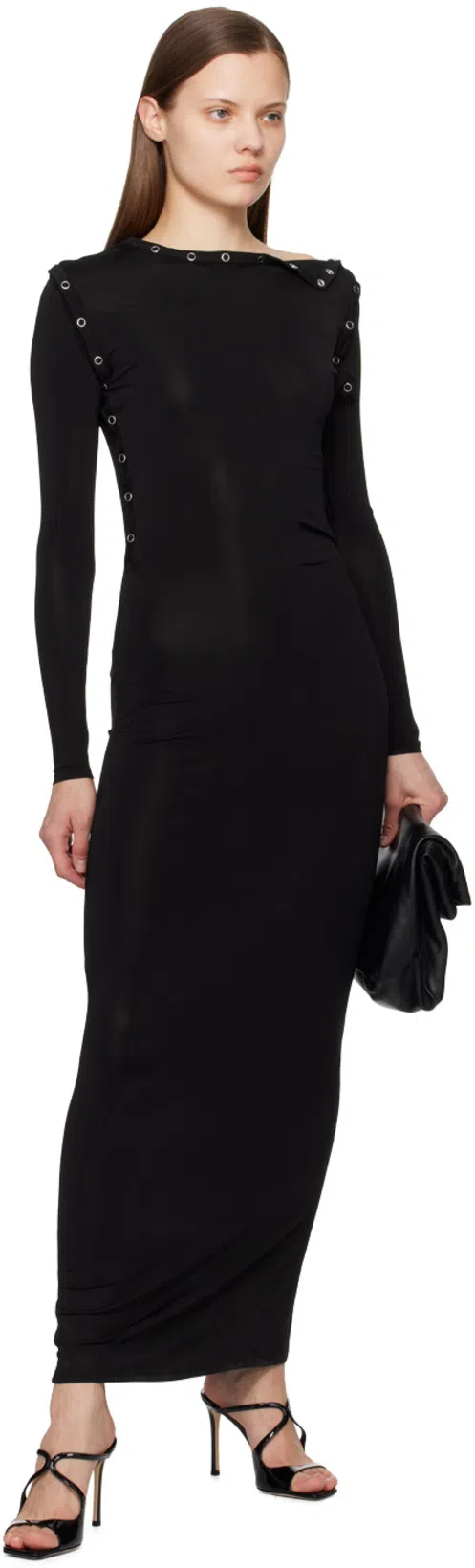 JIMMY CHOO Azia95 Sandals With Squared Open Toe And Ankle Strap In Brown