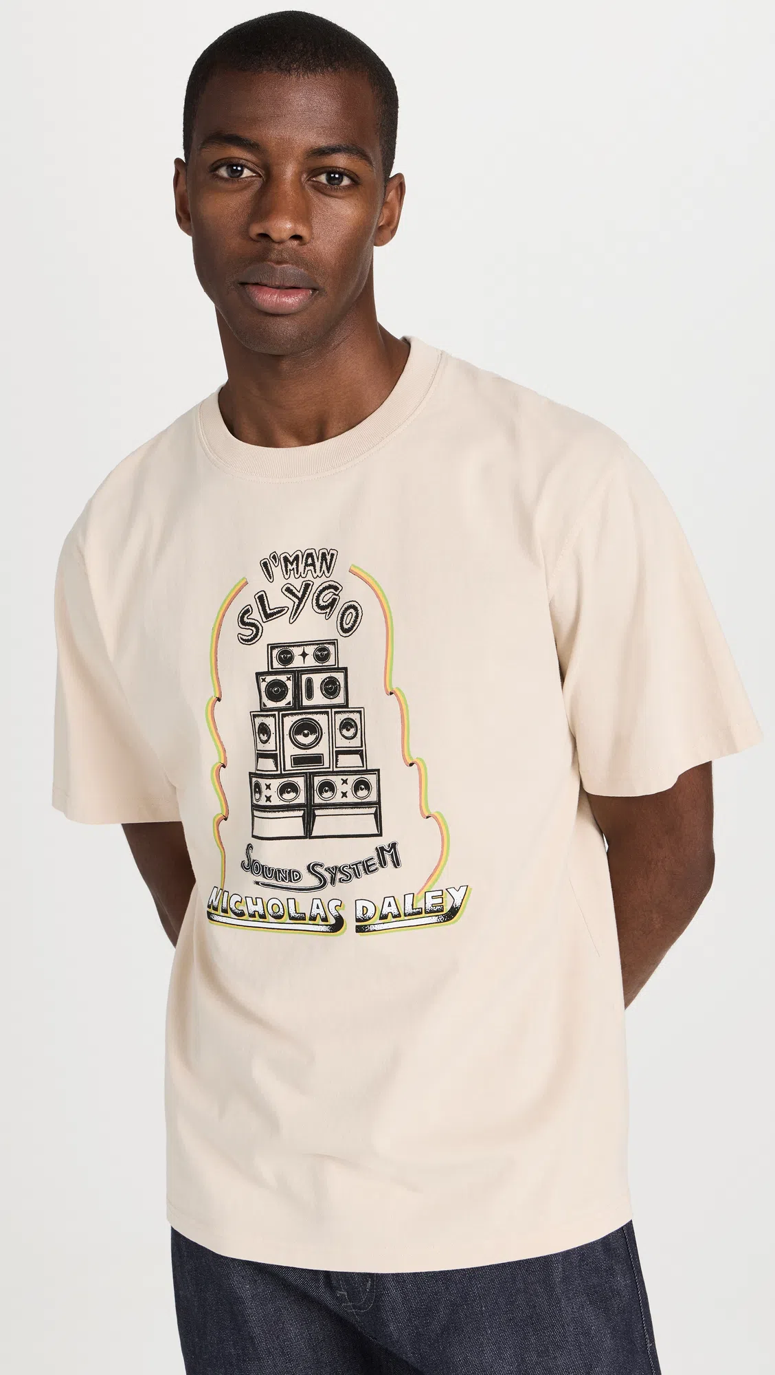 MADEWELL Garment-dyed Allday Crewneck Pocket Tee In Lighthouse