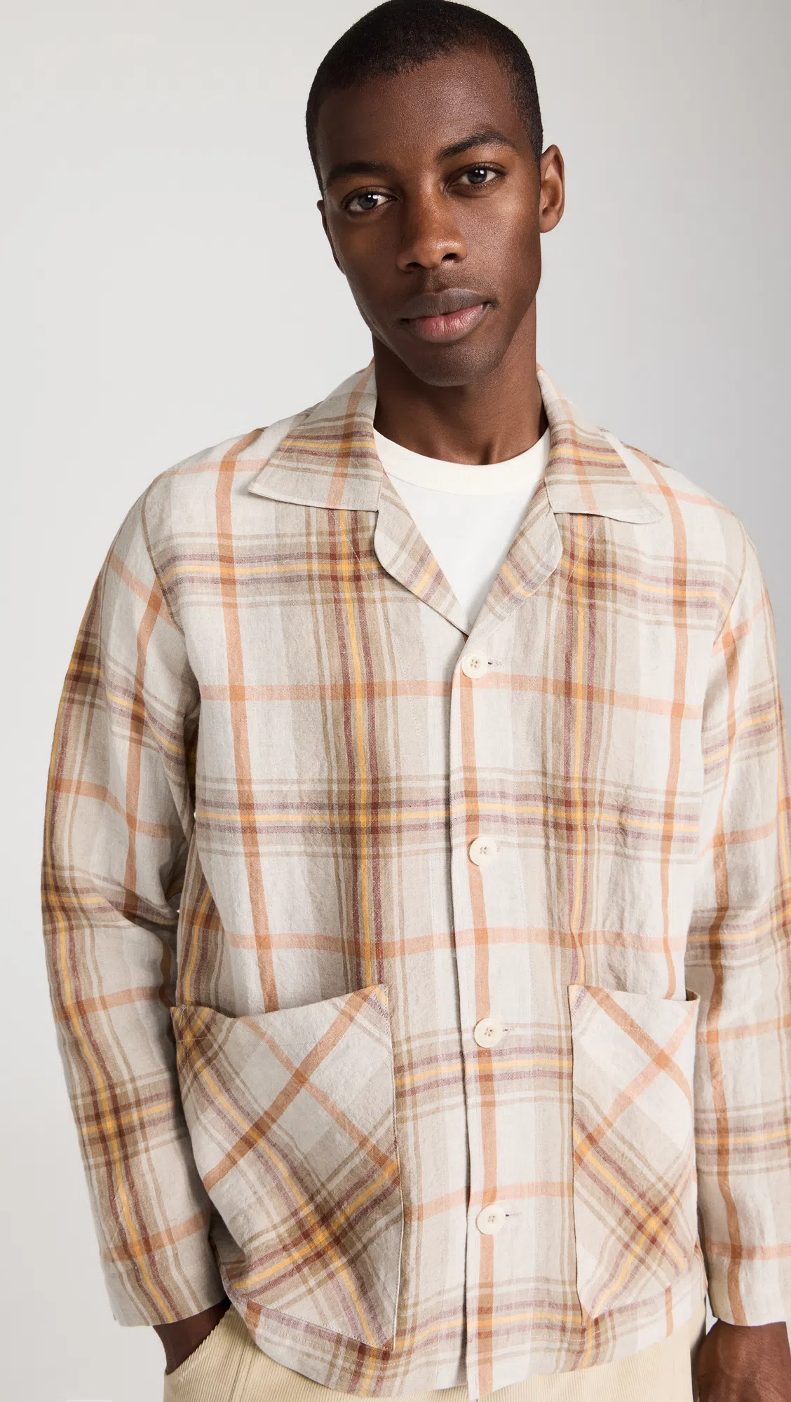 MADEWELL Garment-dyed Allday Crewneck Pocket Tee In Lighthouse