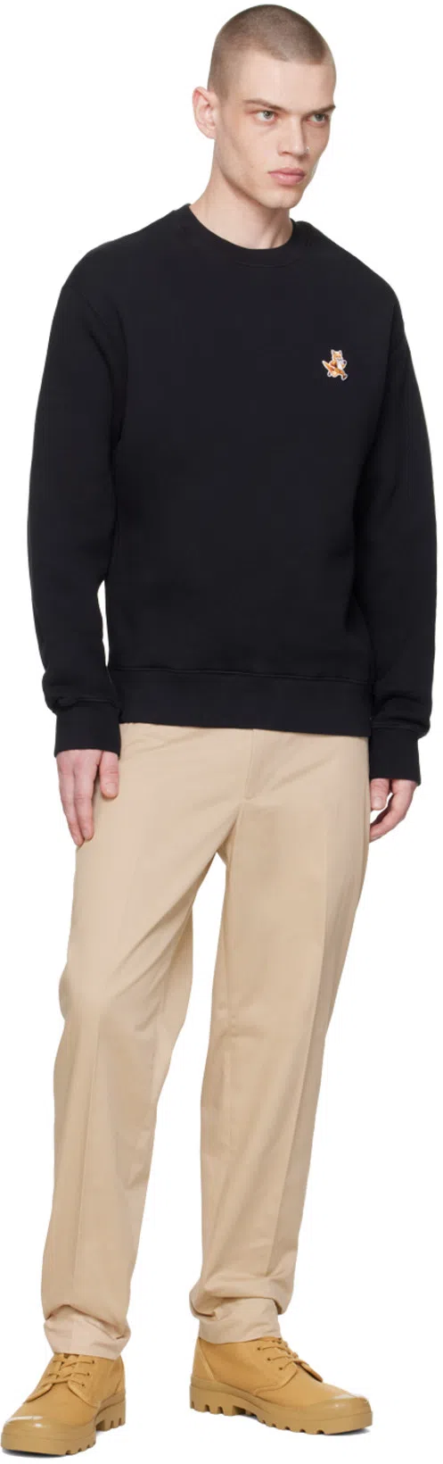 MAISON KITSUNÉ Maison Kitsune "speedy Fox Comfort Fit Sweat In Black