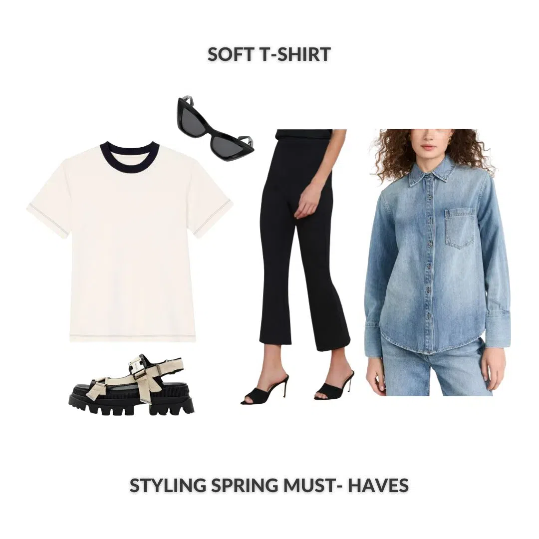 ALICE AND OLIVIA Finely Oversized Denim Shirt In Sadie Light Vintage Blue