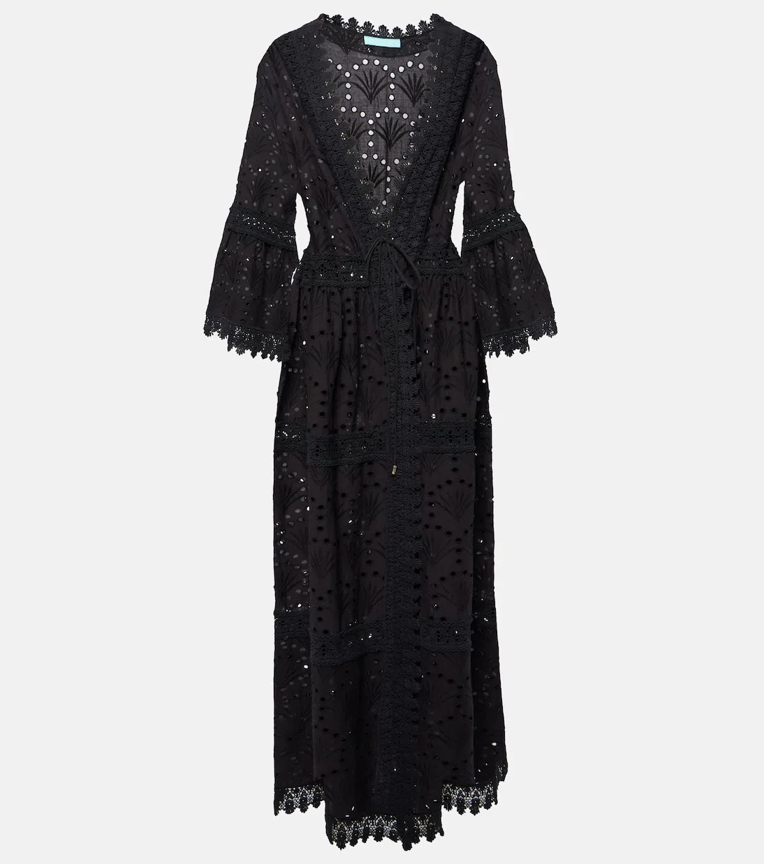 LOEWE Mini Signature Font Raffia Tote Bag In Brown