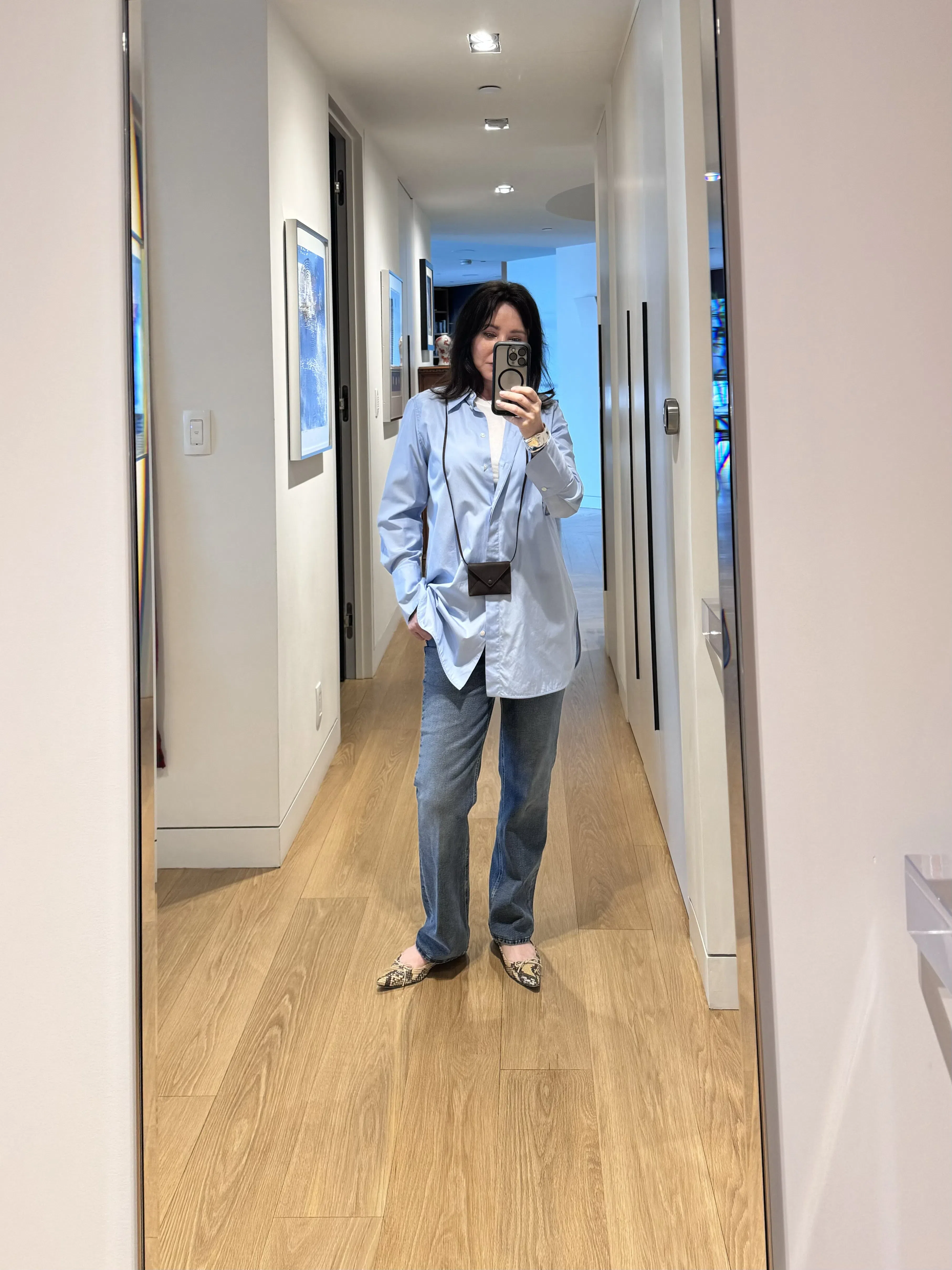 TOTÊME Toteme Twisted Seam Slim Jeans In Blue