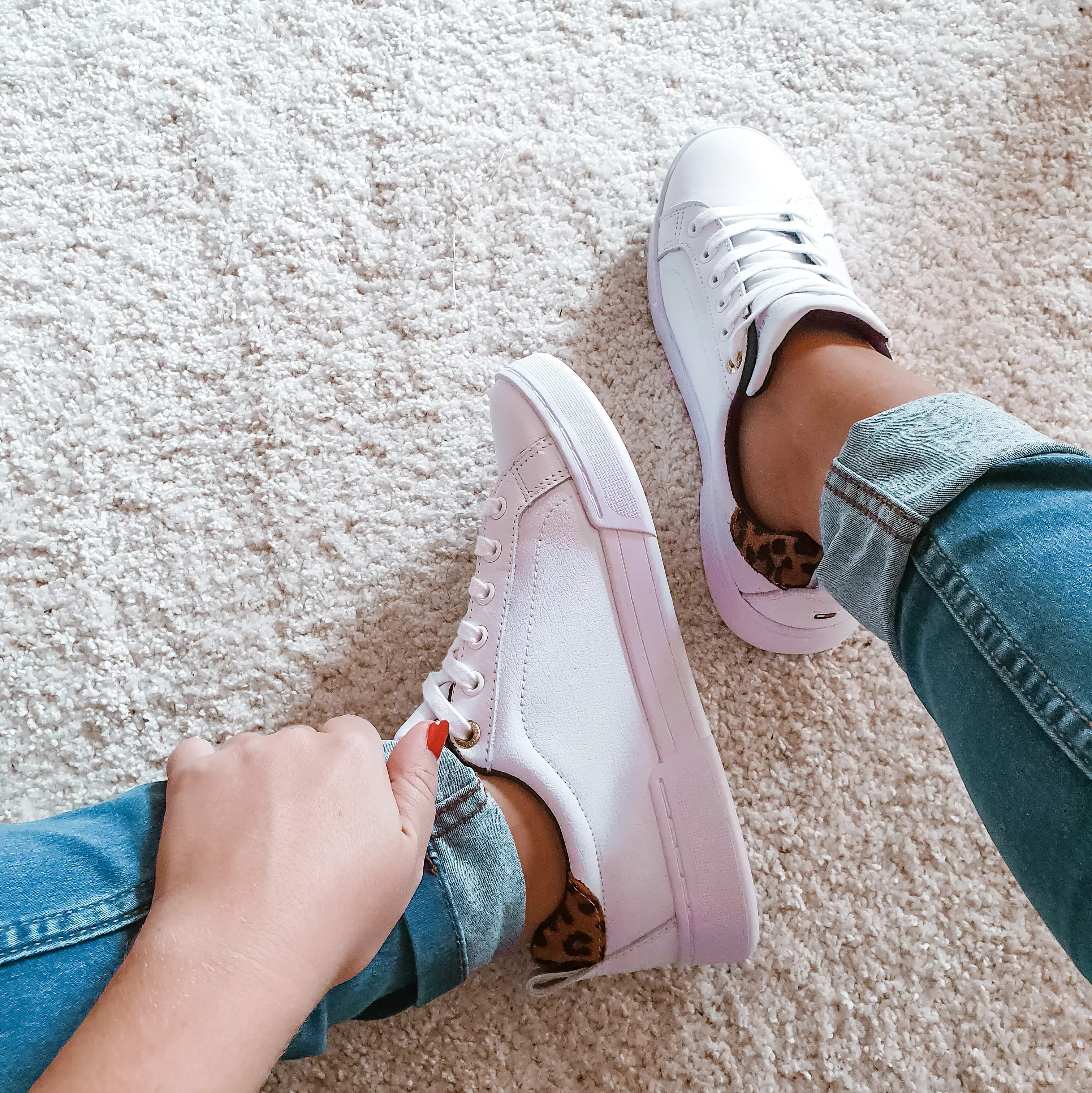 GUCCI Ace Embroidered Leather Sneaker In White