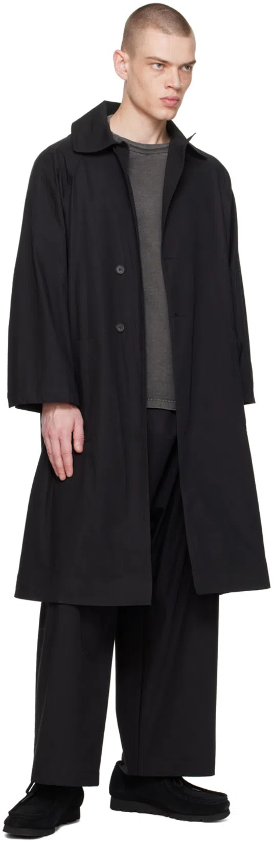 XENIA TELUNTS Gray Kapan T-shirt In Charcoal