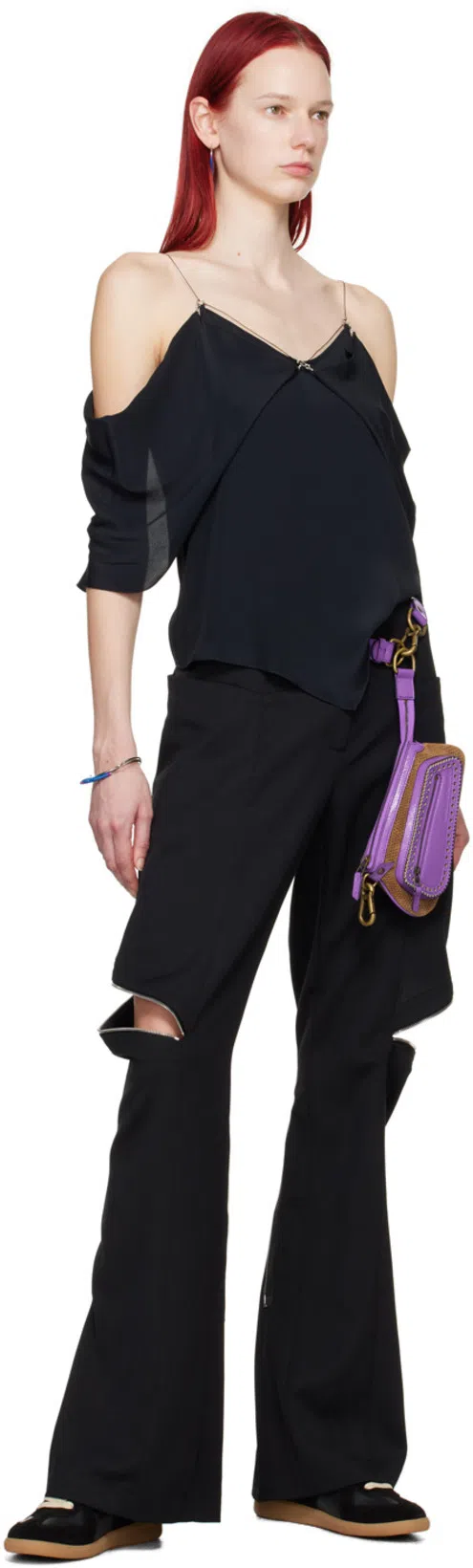 MAISON MARGIELA Replica Low-top Sneakers Contrast Sole In Multi