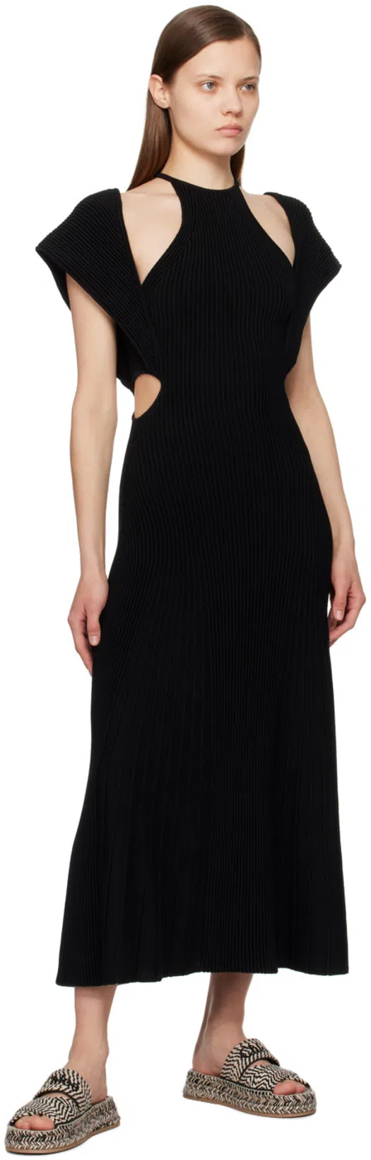 CHLOÉ Women Abito Maxi Con Dettagli Cut-out In Black