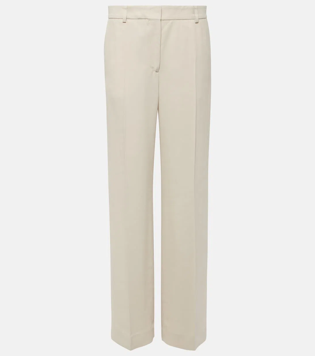 TOTÊME Toteme Main Cotton Long Trench Coat In Multicolor