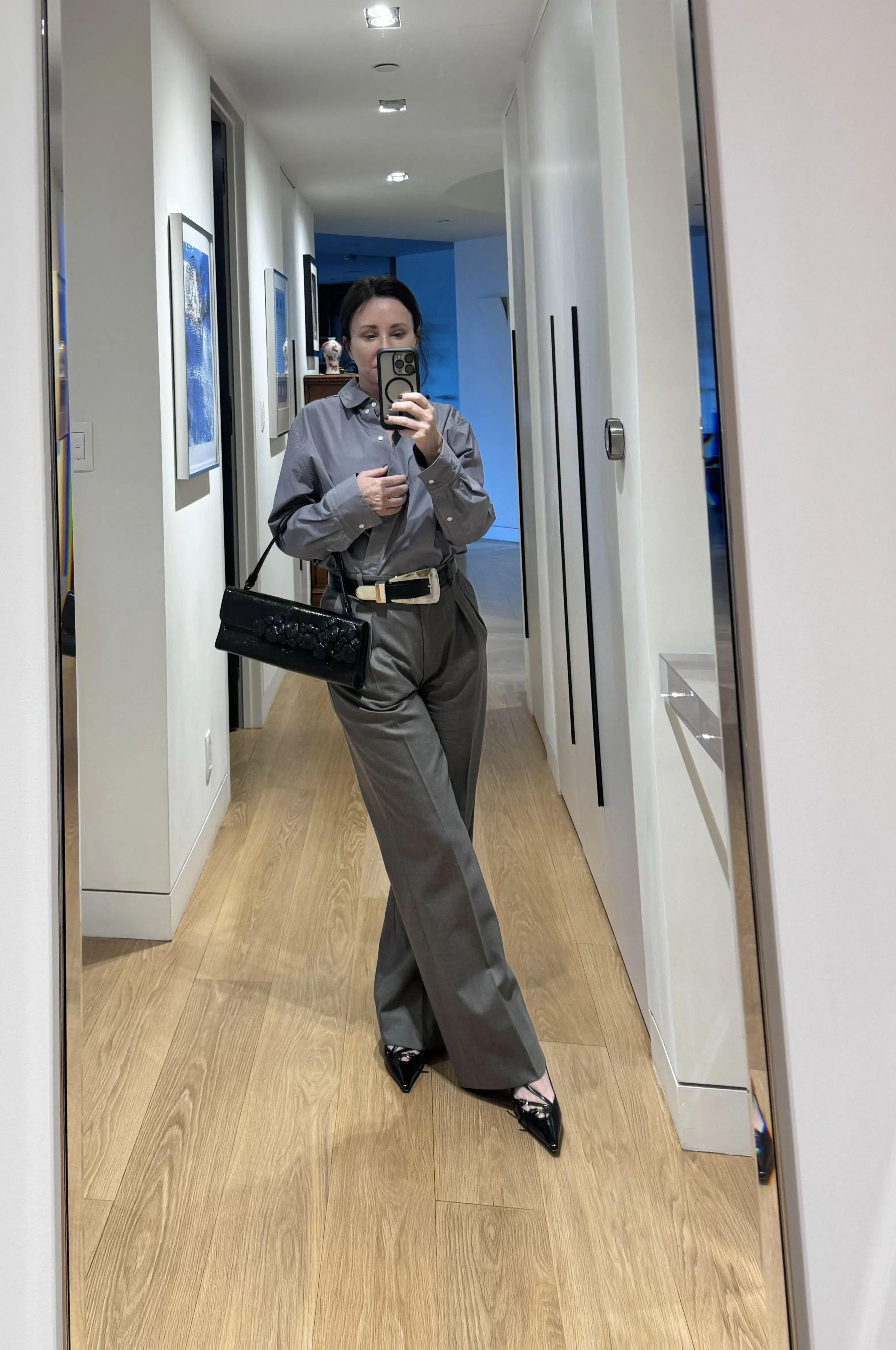 MIU MIU Leather Strappy Sling Back Kitten Pumps In Black