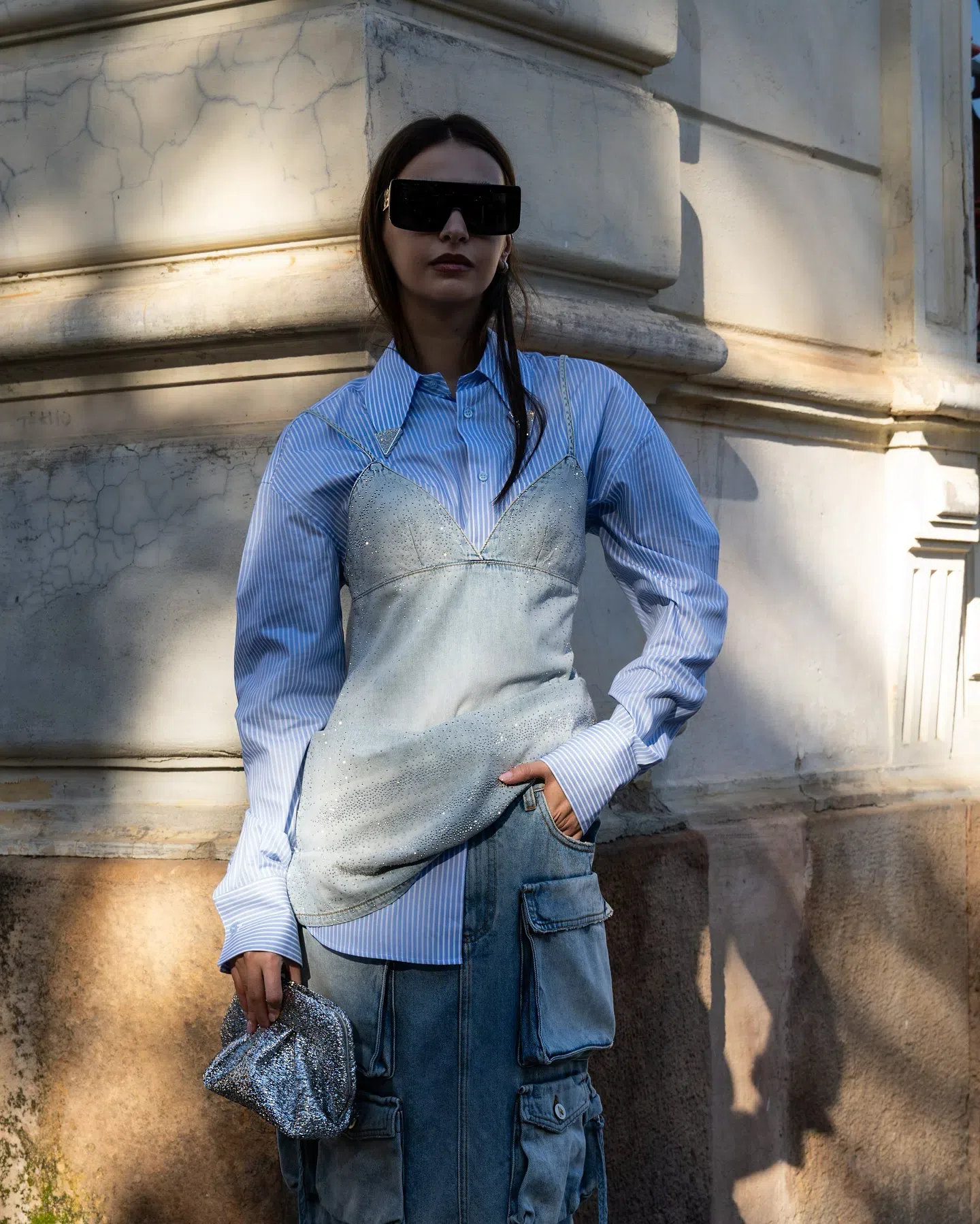 ATTICO Essie Jeans In Blue