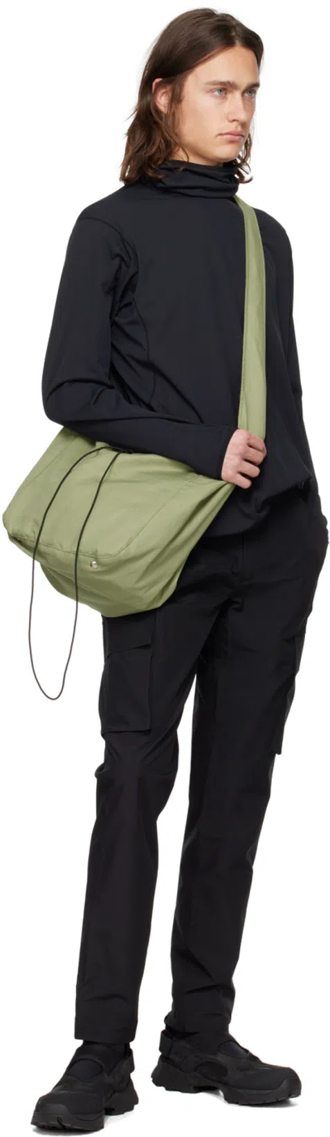 BLÆST Black Giske Cargo Pants In Black 900