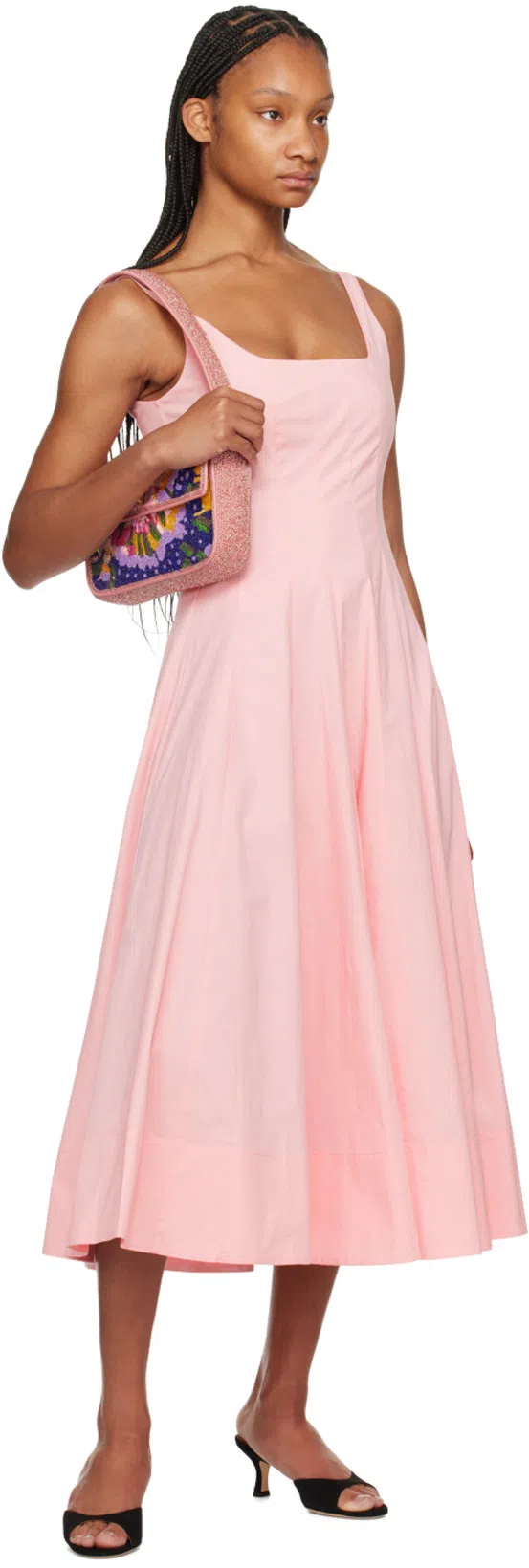 STAUD Tommy Beaded Bag Aurora In Multi